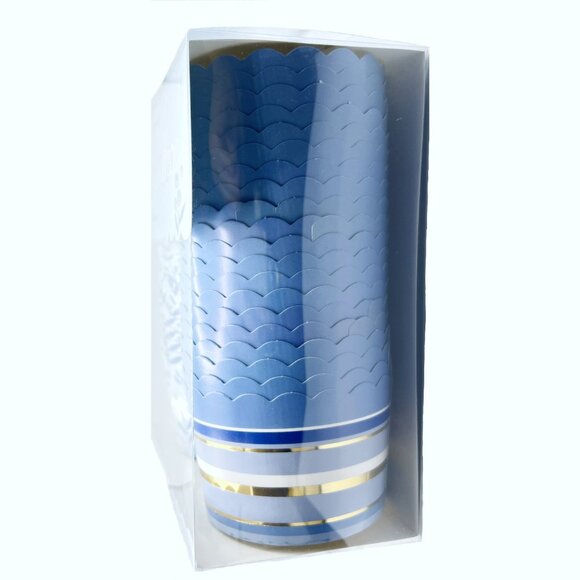 NEW My Minds Eye Gold Foiled Daisies and Stripes Jumbo Baking Cups - 40 Count - Picture 3 of 4